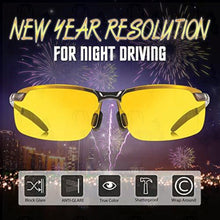 Load image into Gallery viewer, Night Driving Glasses / Polarized Sports Night Vision Glasses - Anti-glare | UV 400
