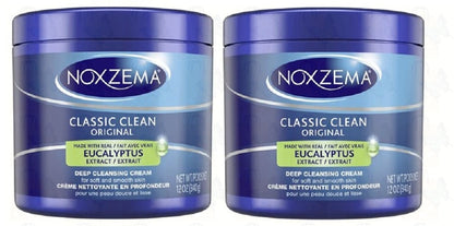 NOXZEMA original classic cleansing cream eucalyptus extract 12 oz(340g)