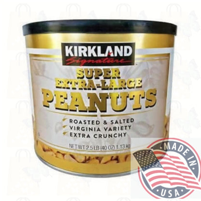 Kirkland Signature Extra-Large Peanuts 2.5 lb (1.13kg) U.S.A