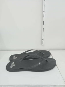 Black slippers size 9