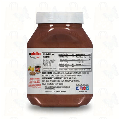 Nutella, Hazelnut Spread with Cocoa - 33.5 oz (950g)