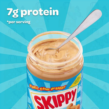 Skippy Natural Peanut Butter, Creamy, 40 oz (2 ct)