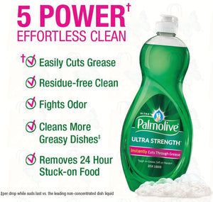 Palmolive Dish Liquid, Ultra Strength Original, 20 Ounce