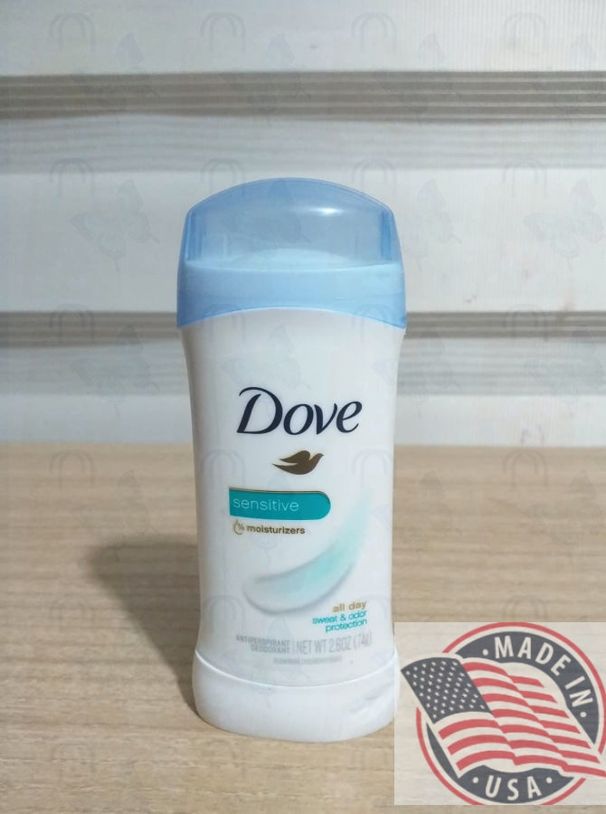 DOVE Sensitive moisturizers all day sweat & odor protection deodorant(74g) U.S.A