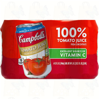 CAMPBELL'S  100% Tomato juice Non-GMO 6pack 978ml