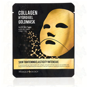 collagen hydrogel goldmask for all skin types 0.98 oz 2 piece