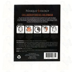 collagen hydrogel goldmask for all skin types 0.98 oz 2 piece