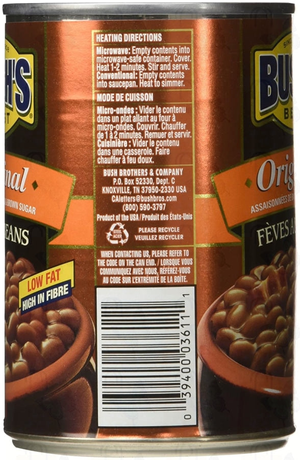 Bush's Best Baked Beans 7oz (156kg)