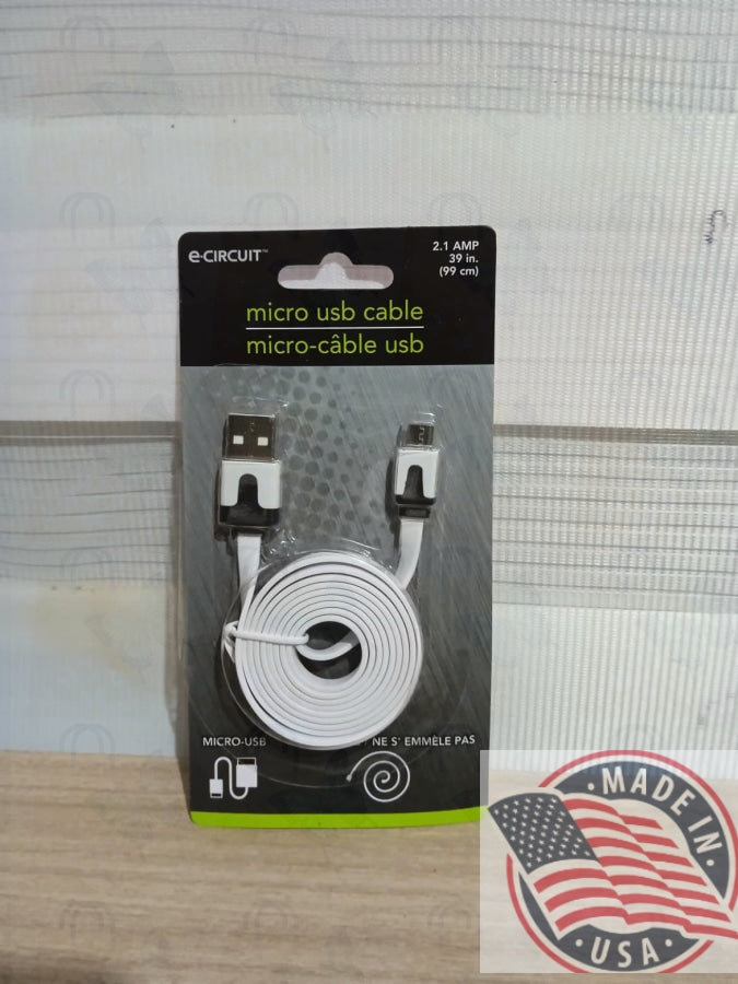 E-circuit micro usb cable (99cm)