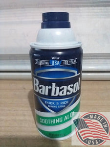 Barbasol Soothing Aloe thick& rich shaving cream (283g)