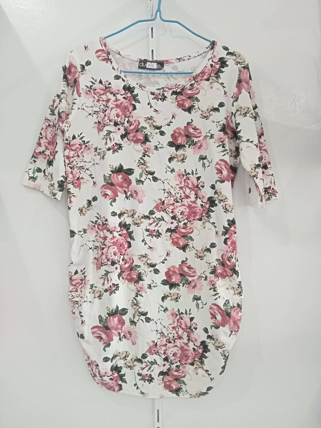 Blouse with flower print