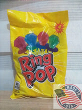 Load image into Gallery viewer, Ring Pop assorted flavored Lollipops 4 pcs (40g)
