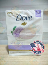 Load image into Gallery viewer, DOVE Indulging sweet cream &amp; peony 8 bar soap 3.75 oz (850g)
