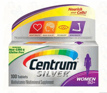 Load image into Gallery viewer, Centrum silver 100 tablets
