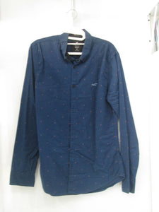 Blue Long Sleeve polo medium size