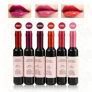 Wine Red Korean Style Lip Tint Baby Pink Lip For Women