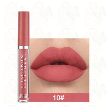 Load image into Gallery viewer, Fashion 12 Colors Waterproof Matte Nude Lipstick Lip Pigment
