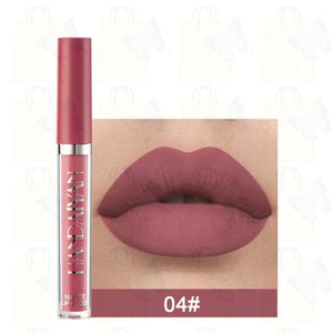 Fashion 12 Colors Waterproof Matte Nude Lipstick Lip Pigment