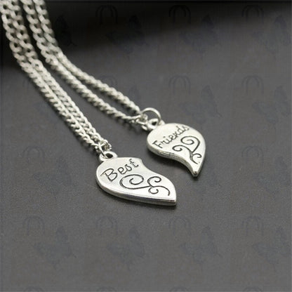 Mother Daughter Necklace Jewelry Zinc Alloy Best Friends  Necklace For Women