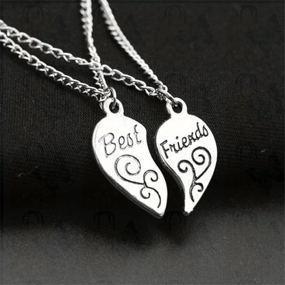 Mother Daughter Necklace Jewelry Zinc Alloy Best Friends  Necklace For Women