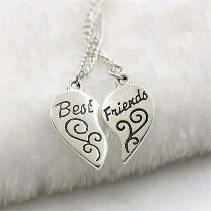 Mother Daughter Necklace Jewelry Zinc Alloy Best Friends  Necklace For Women
