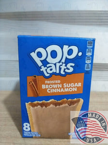 Pop Tarts frosted Brown Sugar Cinnamon 8 toaster pastries 13.5 oz(384g) U.S.A