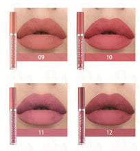 Load image into Gallery viewer, Fashion 12 Colors Waterproof Matte Nude Lipstick Lip Pigment
