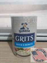 Load image into Gallery viewer, Quaker Grits quick 5- minute 24 oz (680g)
