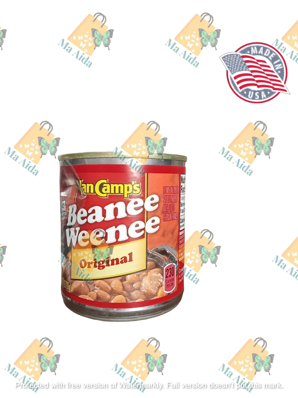 Van Camp's Beanee Weenee Original Flavor  7.75 oz (220g)