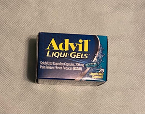 Advil Liqui-Gels Ibuprofen, 200 Mg Liquid Filled Capsules, 20 Count