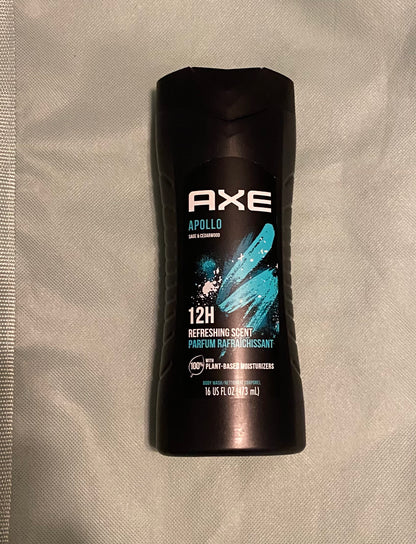 Axe Body Wash Apollo Sage & Cedarwood Refreshing scent 16 oz (473ml)