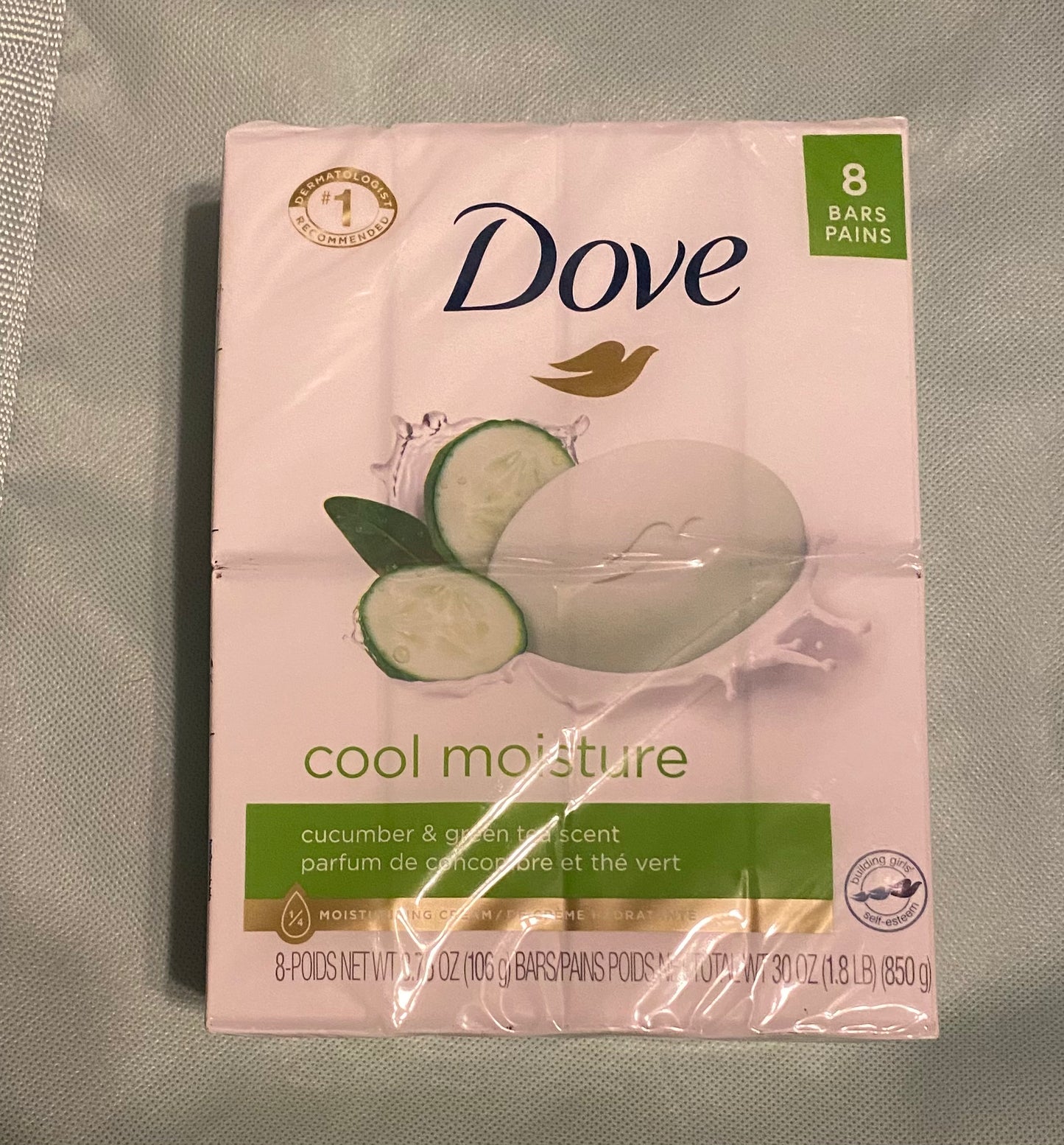 DOVE Cool Moisture 8 Bars 850g