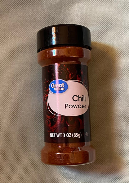 Great Value Chili Powder 3oz 85g