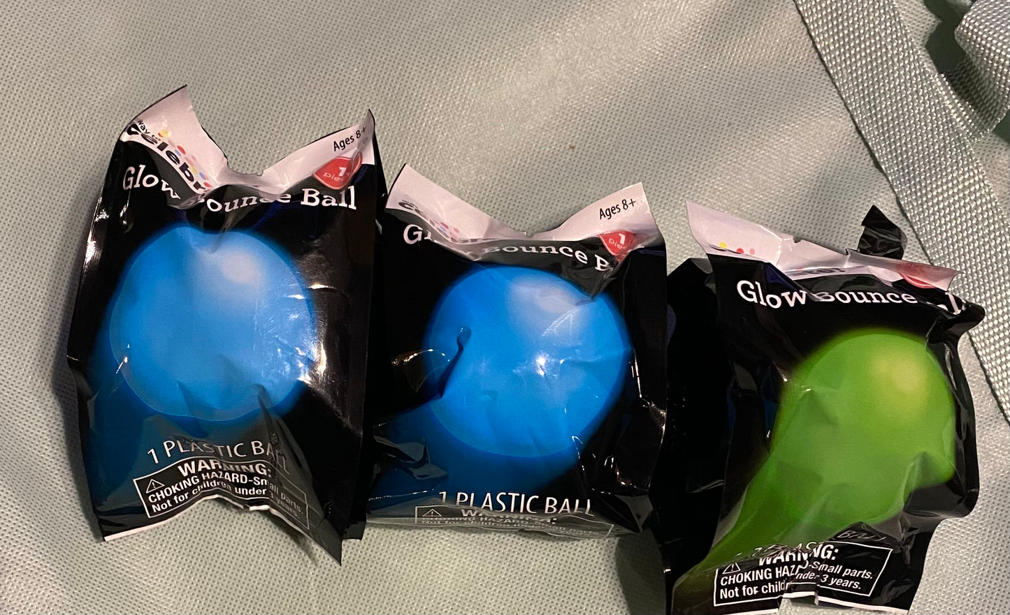 Glow Bounce 1 Plastic Ball Toys Age 8+