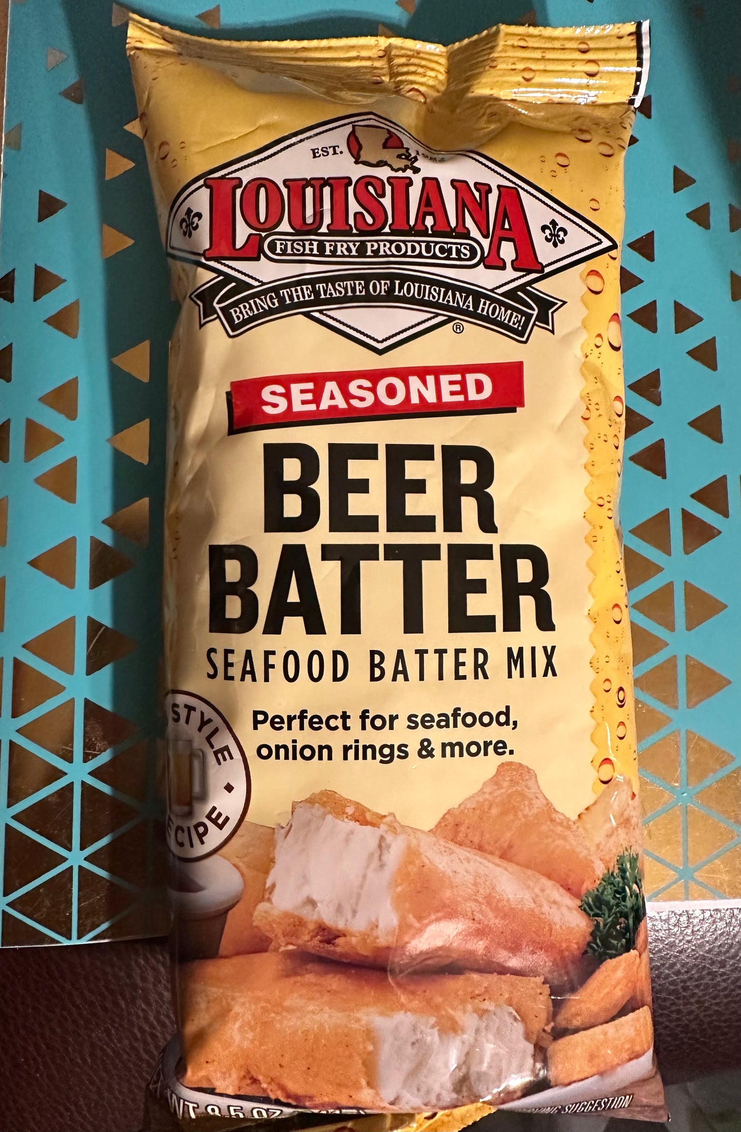Louisiana Fish Fry Products Seasoned Beer Batter Mix 8.5oz