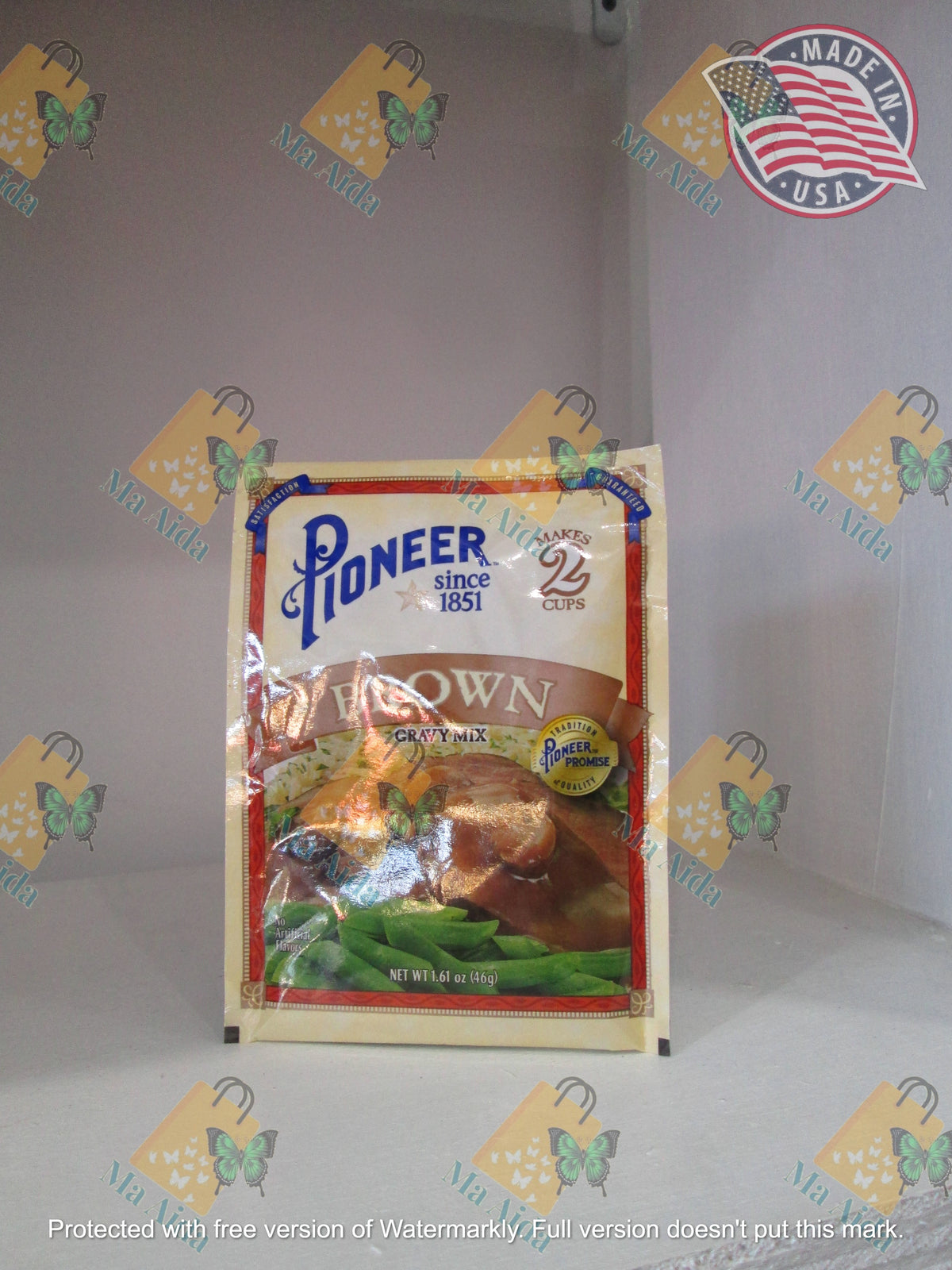 Pioneer Brown Gravy Mix, 1.61 oz(46g)