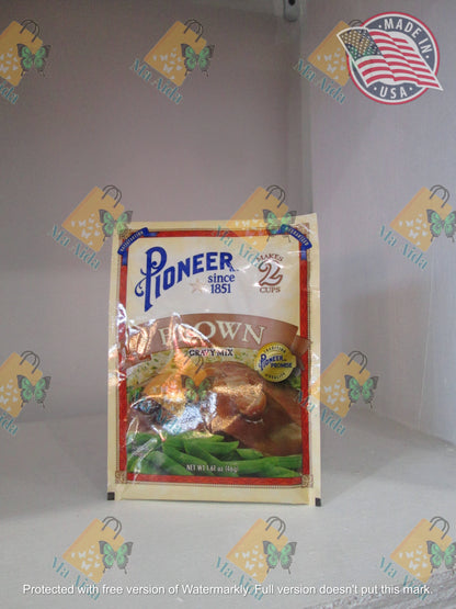 Pioneer Brown Gravy Mix, 1.61 oz(46g)