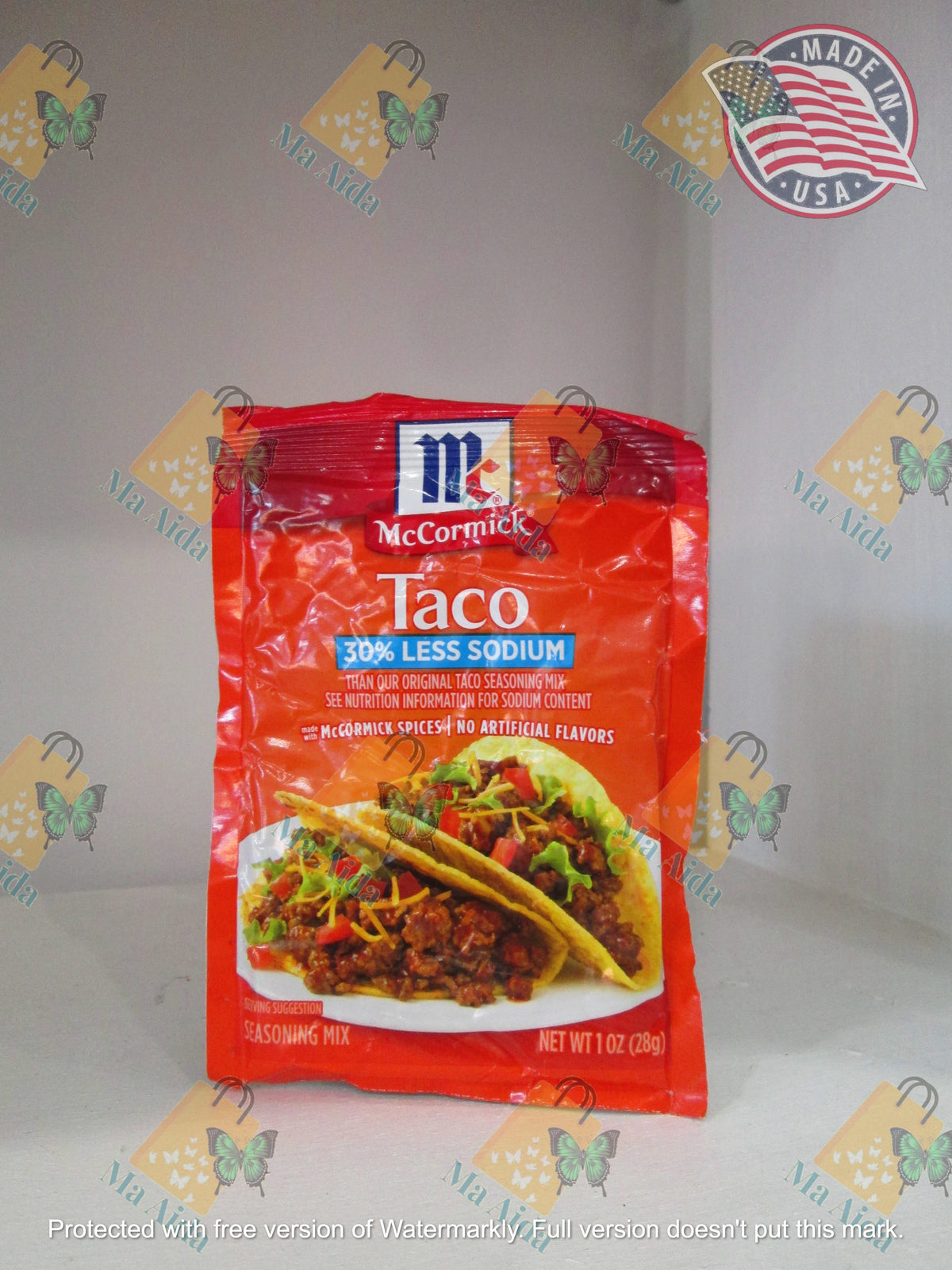 McCormick 30% Less Sodium Taco Seasoning Mix, 1 oz(28g)
