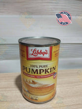 Load image into Gallery viewer, Libby&#39;s 100 % pure PUMPKIN all natural Gluten Free 15 oz (425g)
