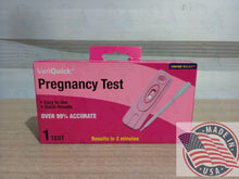 Load image into Gallery viewer, VeriQuick Pregnancy Test easy to use and quick Result in 3 minutes (1 Test)
