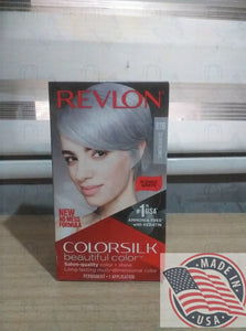 REVLON #82B Permanent hair color Silver Blonde ammmonia free with keratin(U.S.A)