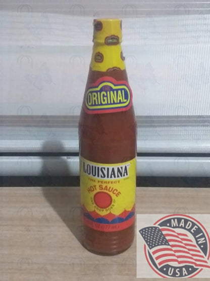 ORIGINAL Louisiana hot sauce 6 oz (177ml)U.S.A