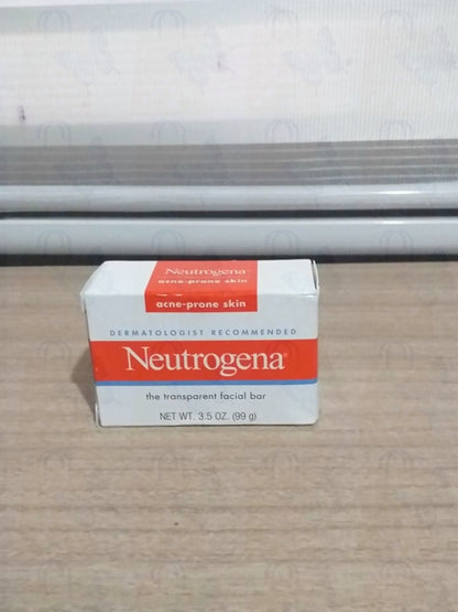 Neutrogena Transparent Facial Bars, Acne-Prone Skin Formula, 3.5 Ounce