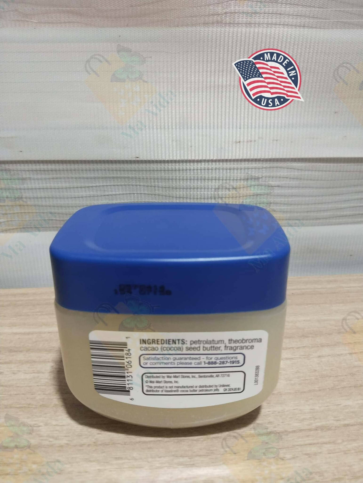 EQUATE Petroleum Jelly cocoa Butter 7.5 oz (212g)