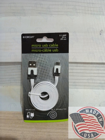 E-circuit micro usb cable (99cm)