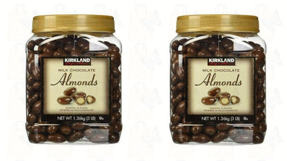 Kirkland Signature Milk Chocolate Roasted Almonds, 1.36kg (3lb)