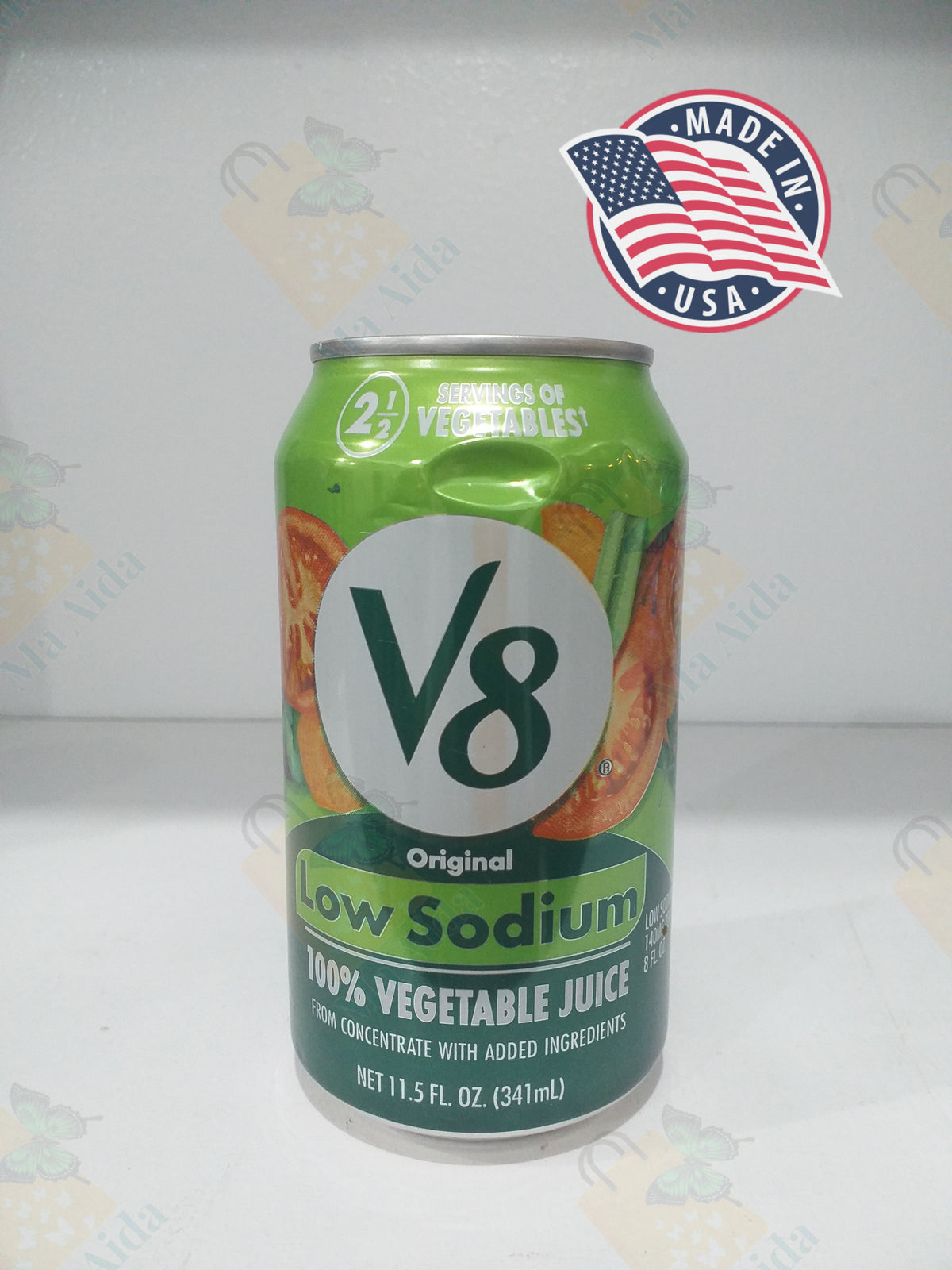 V8 Original 100% Vegetable Juice, 11.5 FL OZ Can