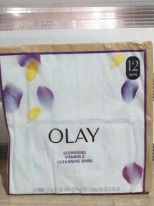 OLAY Cleansing vitamin E (1.08)12 bar soap