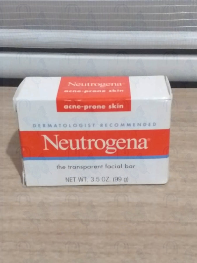 Neutrogena Transparent Facial Bars, Acne-Prone Skin Formula, 3.5 Ounce