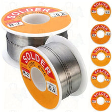 Load image into Gallery viewer, 100g solder seal wire 45FT Tin Lead Tin Wire Melt Rosin Core Solder Soldering Wire Roll No-clean
